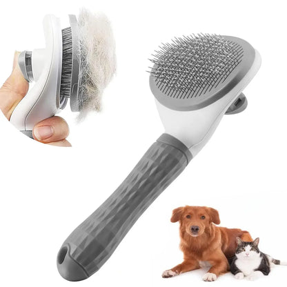 Self-Cleaning Pet Hair Brush
