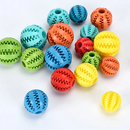 Interactive Treat Dispensing Dog Ball