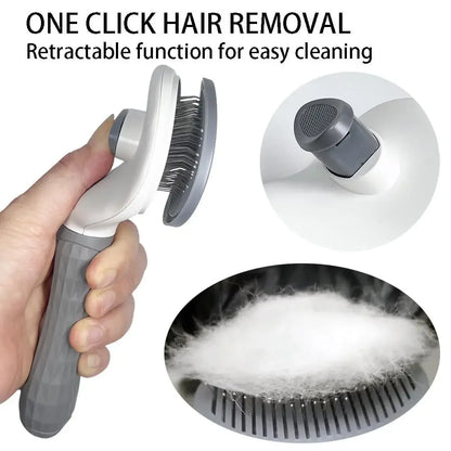 Self-Cleaning Pet Hair Brush
