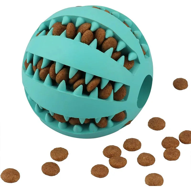 Interactive Treat Dispensing Dog Ball