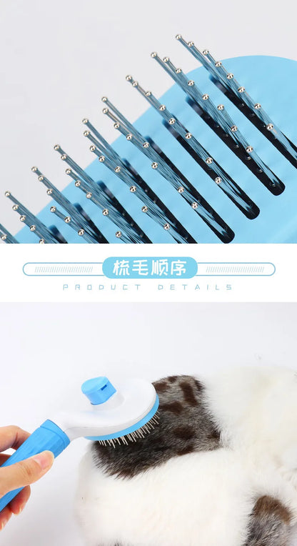 Self-Cleaning Pet Hair Brush
