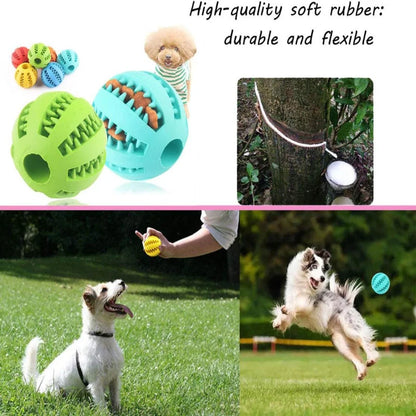 Interactive Treat Dispensing Dog Ball