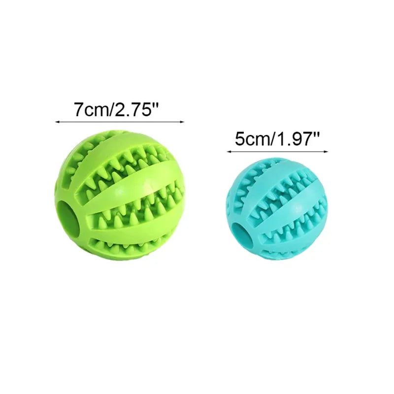 Interactive Treat Dispensing Dog Ball