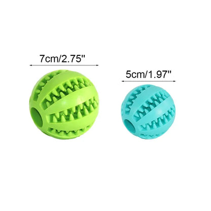 Interactive Treat Dispensing Dog Ball