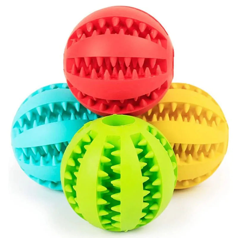 Interactive Treat Dispensing Dog Ball