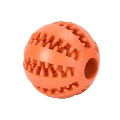 Interactive Treat Dispensing Dog Ball
