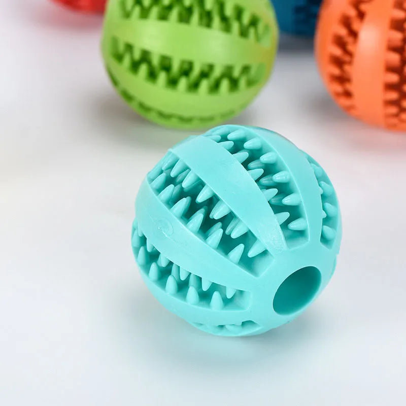 Interactive Treat Dispensing Dog Ball